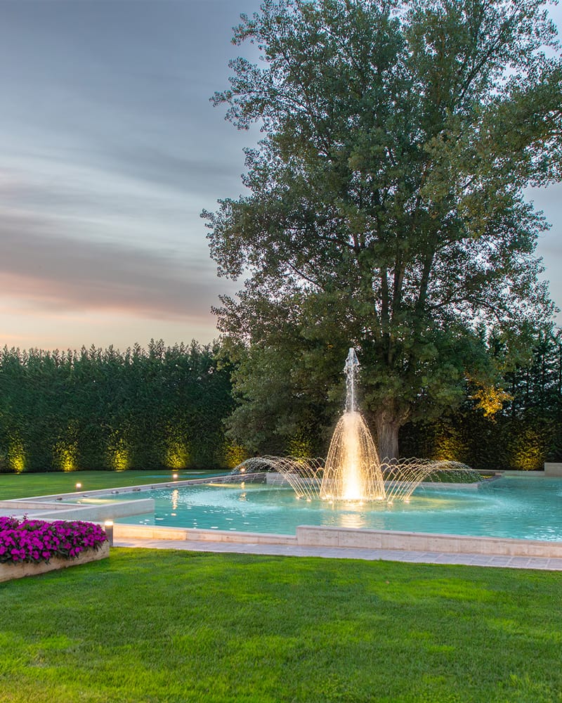 La fontana di Orsini MOOD al calar della sera